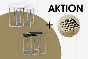 Beistelltisch-Set B 9 a+b Thonet