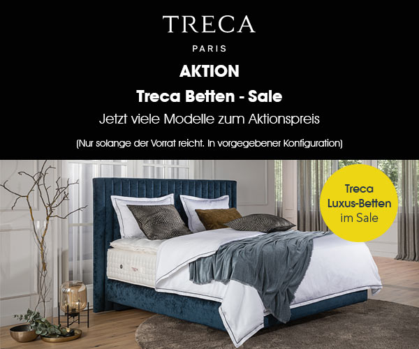 Treca Betten-Sale: Jetzt zum Aktionspreis