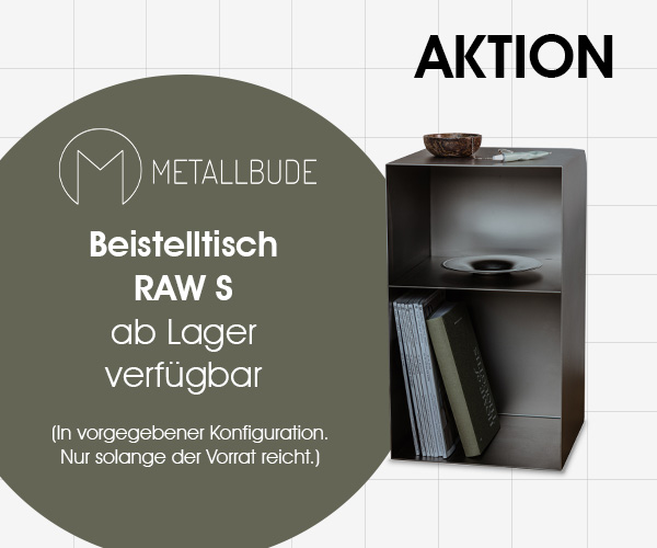 Beistelltisch RAW S von Metallbude: Jetzt auf Lager