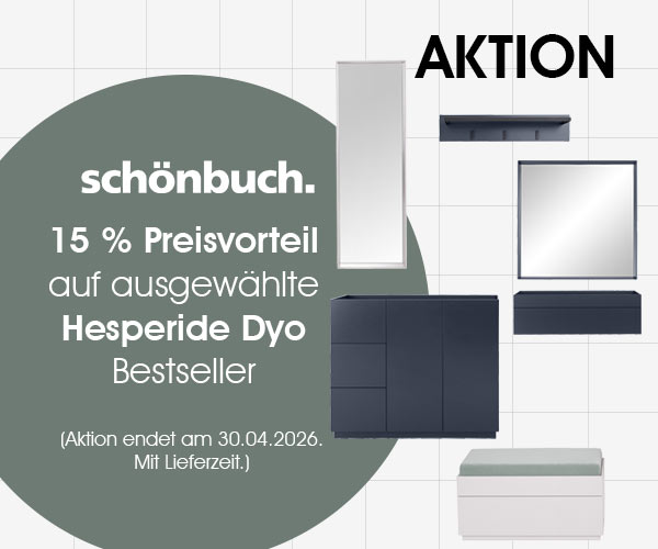 Jubil&auml;umsaktion Hesperide Dyo von Sch&ouml;nbuch � Jetzt 15 % Preisvorteil sichern: Jetzt zum Aktionspreis