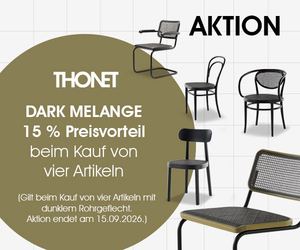 DARK MELANGE von Thonet � 15 % beim Kauf von vier Artikeln: Jetzt zum Aktionspreis