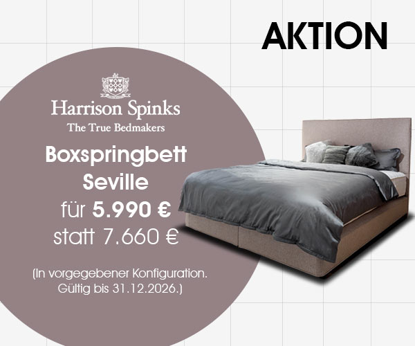 Boxspringbett Seville von Harrison Spinks: Jetzt zum Aktionspreis