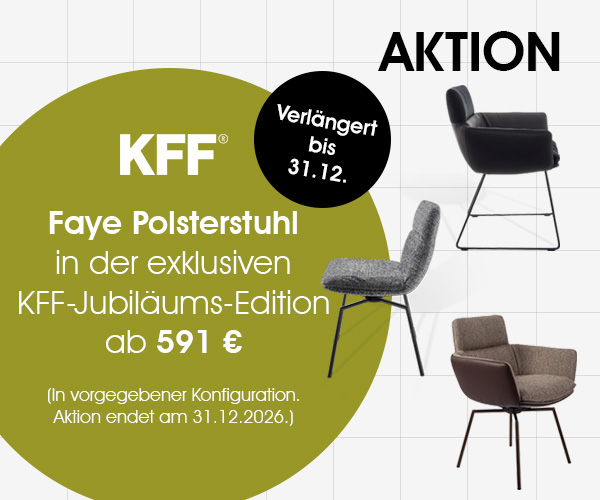 Faye St&uuml;hle von KFF in der Jubil&auml;ums-Edition: Sonderedition zum Aktionspreis