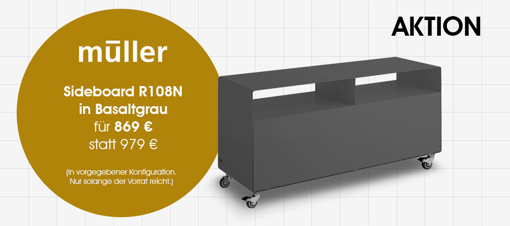 Sideboard R108N von Müller Möbelfabrikation: Jetzt auf Lager und zum Aktionspreis