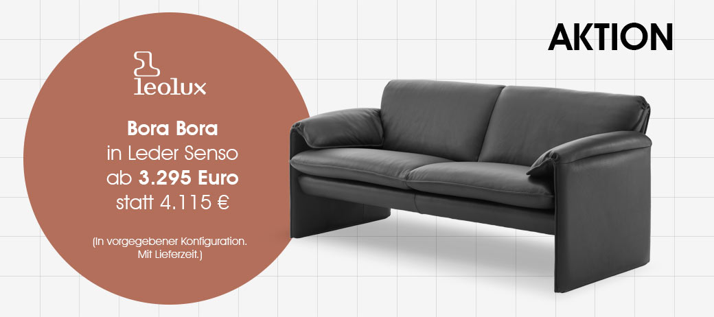 Sofa-Serie Bora Bora von Leolux: Jetzt zum Aktionspreis