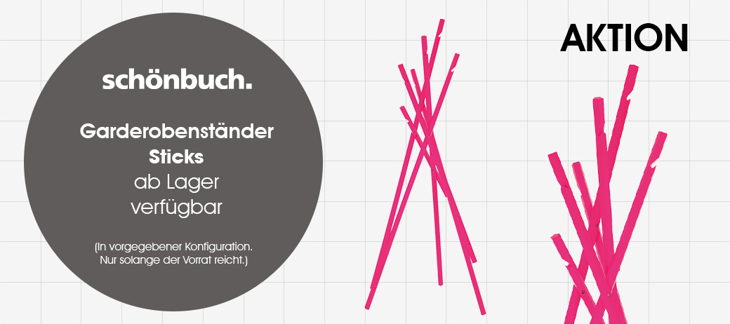 Garderobenständer Sticks von Schönbuch: Jetzt auf Lager