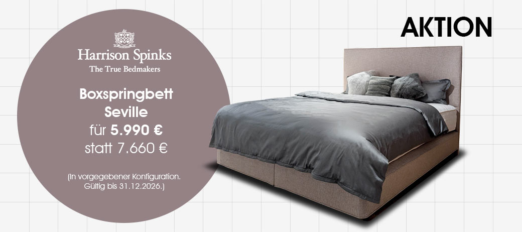 Boxspringbett Seville von Harrison Spinks: Jetzt zum Aktionspreis
