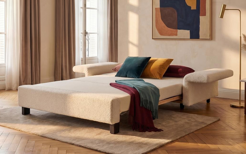 Schlafsofa Paula Signet Stoff Sara