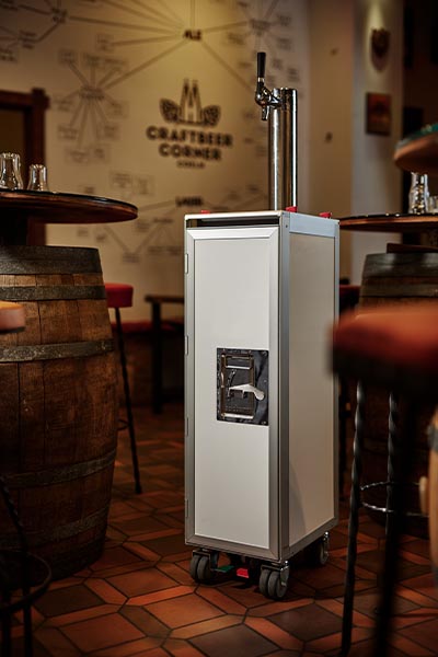 Bordbar Trolley New Onecolor white und Voyager: Jetzt zum Aktionspreis