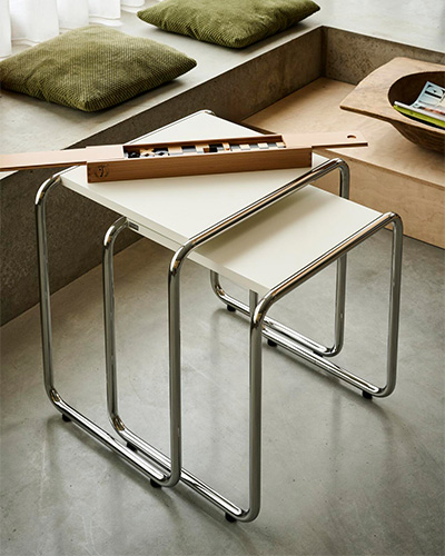 Beistelltisch-Set B 9 a+b Thonet