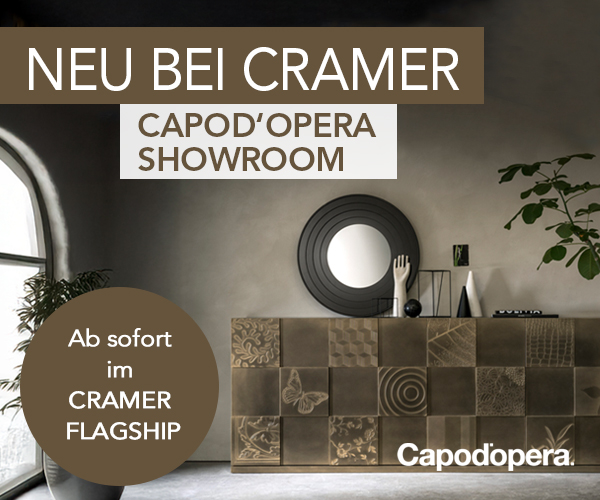 Neuer Showroom für Capodopera in Hamburg: Cramer Flagship