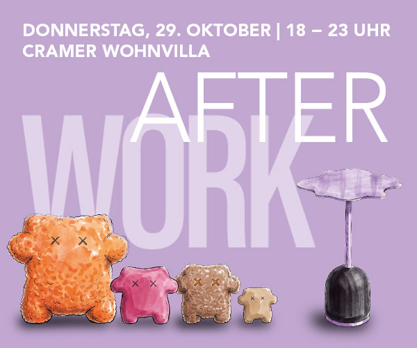 After Work in der Wohnvilla: Fashion, Kunst und Design: Eventnovember