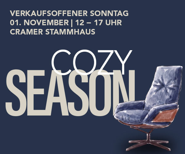 COZY SEASON: Verkaufsoffener Sonntag in Elmshorn: Eventnovember