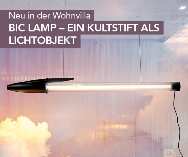 BIC Lamp von Seletti � Ein Kultstift als Lichtobjekt: Neu in der Wohnvilla