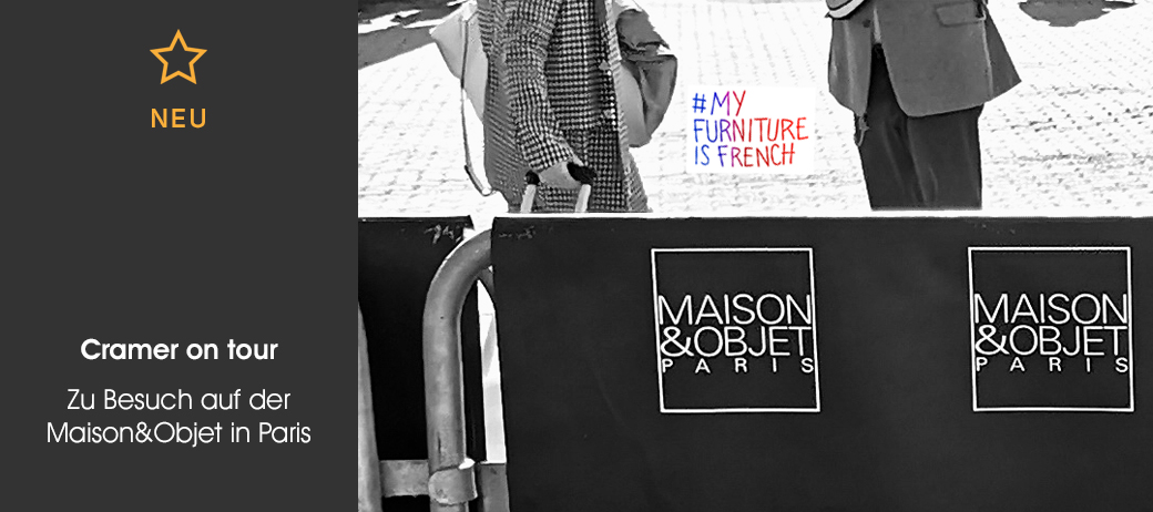 Zu Besuch auf der Maison&Objet in Paris: Cramer on tour