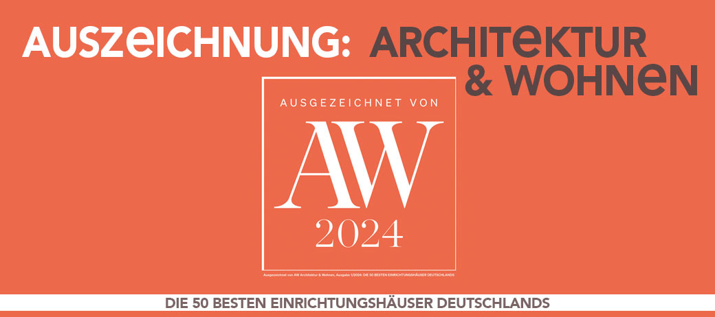 Architektur & Wohnen: Die besten Einrichtungshäuser Deutschlands 2024: Auszeichnung für das Cramer Flagship