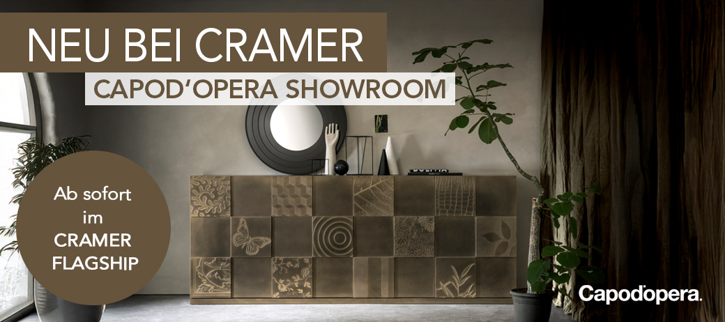 Neuer Showroom für Capod’opera in Hamburg: Cramer Flagship