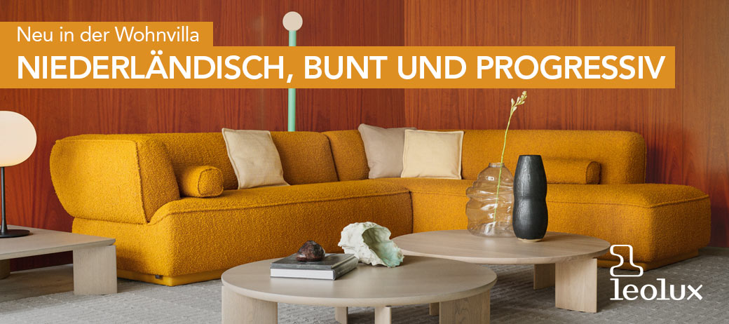 Niederl&auml;ndisch, bunt, progressiv � Leolux in der Cramer Wohnvilla: Jetzt entdecken