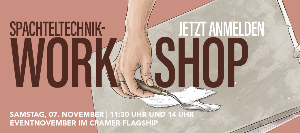 Spachteltechnik-Workshop mit Stella Jean im Cramer Flagship: Eventnovember