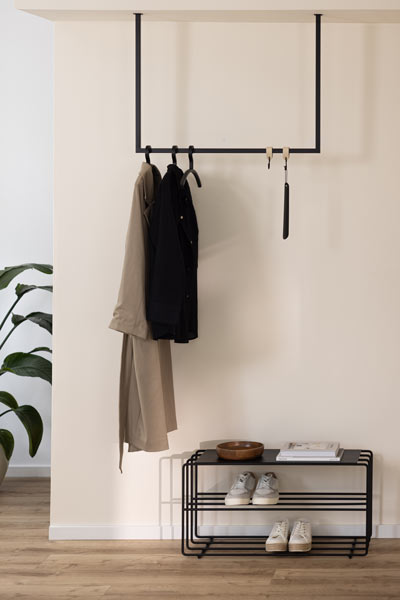 Metallbude in der Wohnvilla