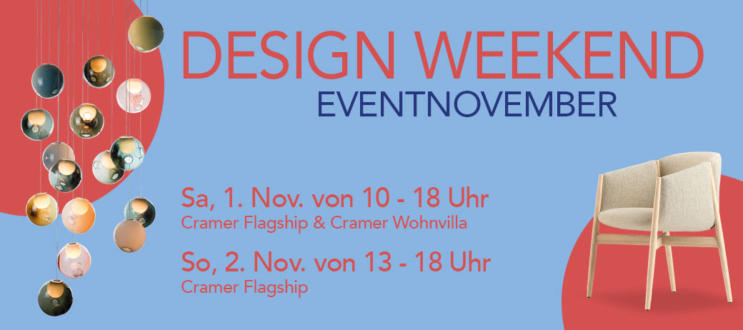 Design Weekend am 1. & 2.11. in Hamburg: Eventnovember