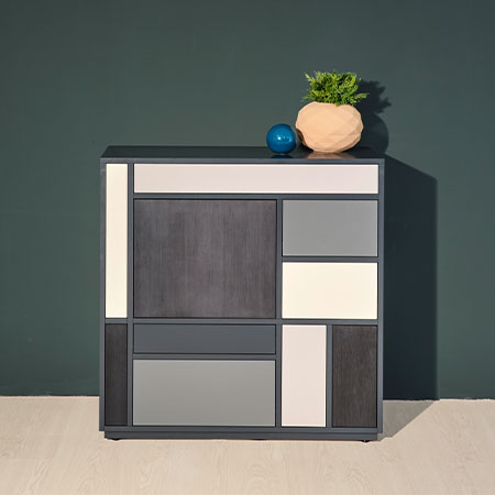 Mondrian Kommode von Cramer Holzmanufaktur
