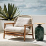 Fern Teak Low Back Lounge Chair von Gloster