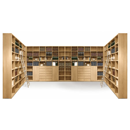 Publicum Bibliothekensystem von Cramer Holzmanufaktur