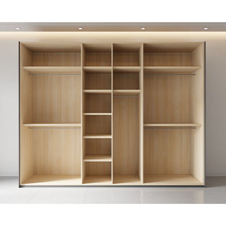 Refugium Kleiderschrank mit Drehtüren und Komfort-Ausstattung von Cramer Holzmanufaktur