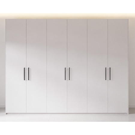 Refugium Kleiderschrank mit Dreht�ren und Standard-Ausstattung von Cramer Holzmanufaktur