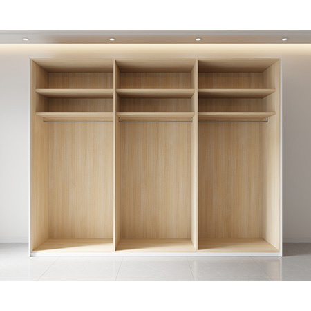 Refugium Kleiderschrank mit Dreht�ren und Standard-Ausstattung von Cramer Holzmanufaktur
