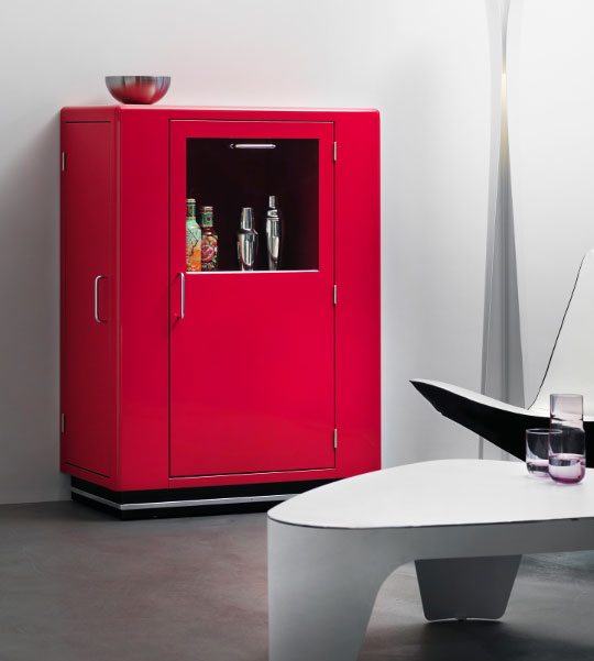KB 323 Barschrank von Mller Mbelfabrikation