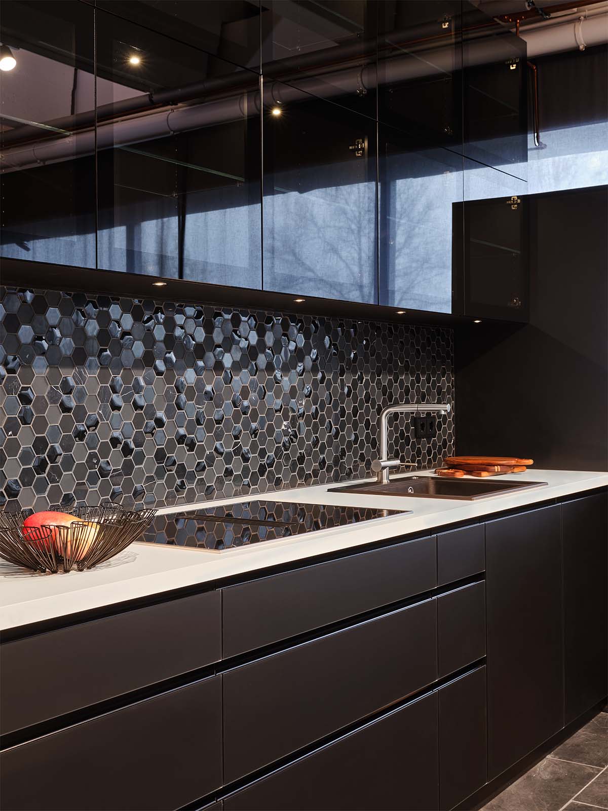 Culina Manufakturkche mit Glasfront von Cramer Holzmanufaktur