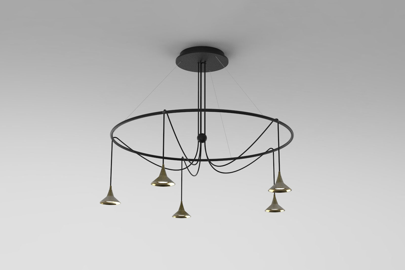 Unterlinden Chandelier Free von Artemide