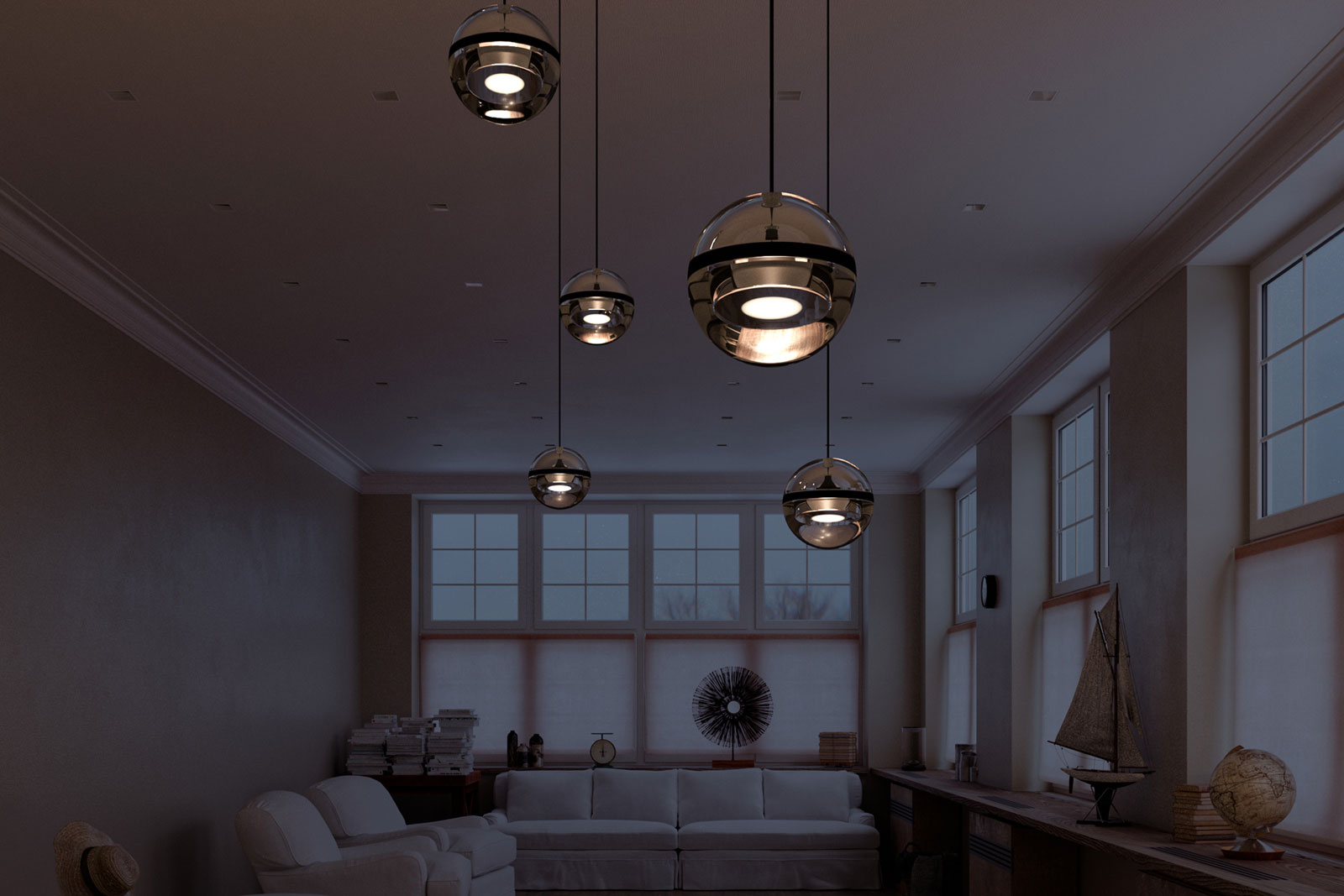 Limbus Chandelier von Lumina