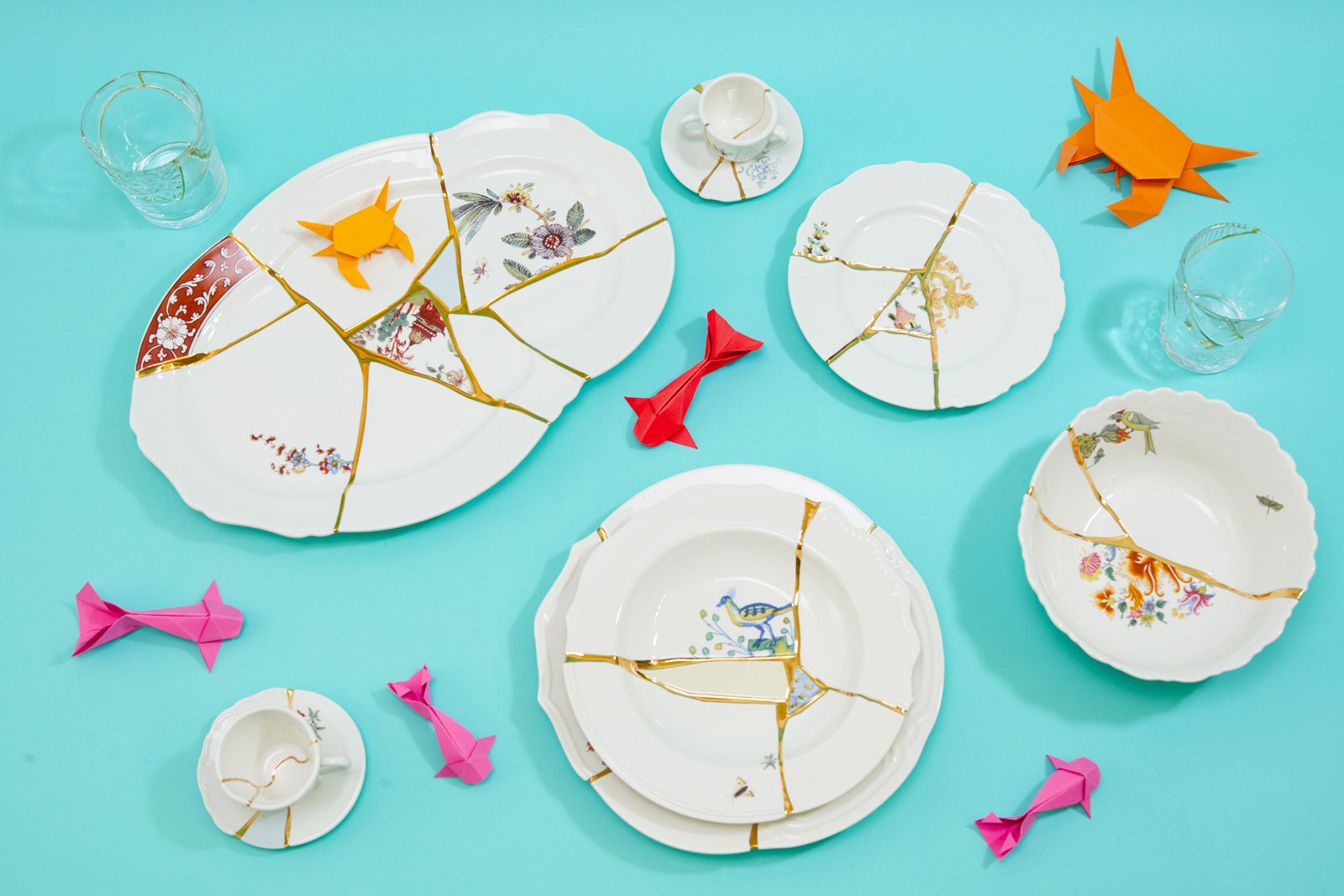 Kintsugi Porcelaine von Seletti