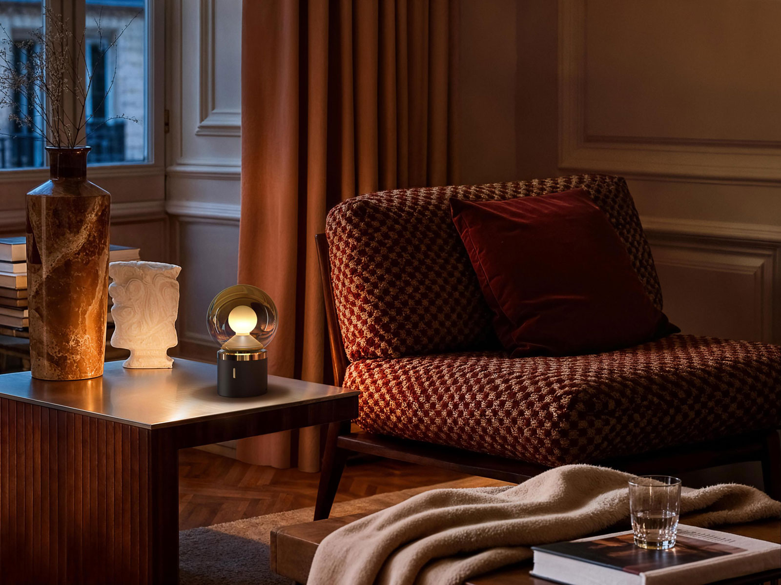 Luna pura Akkuleuchte von Occhio