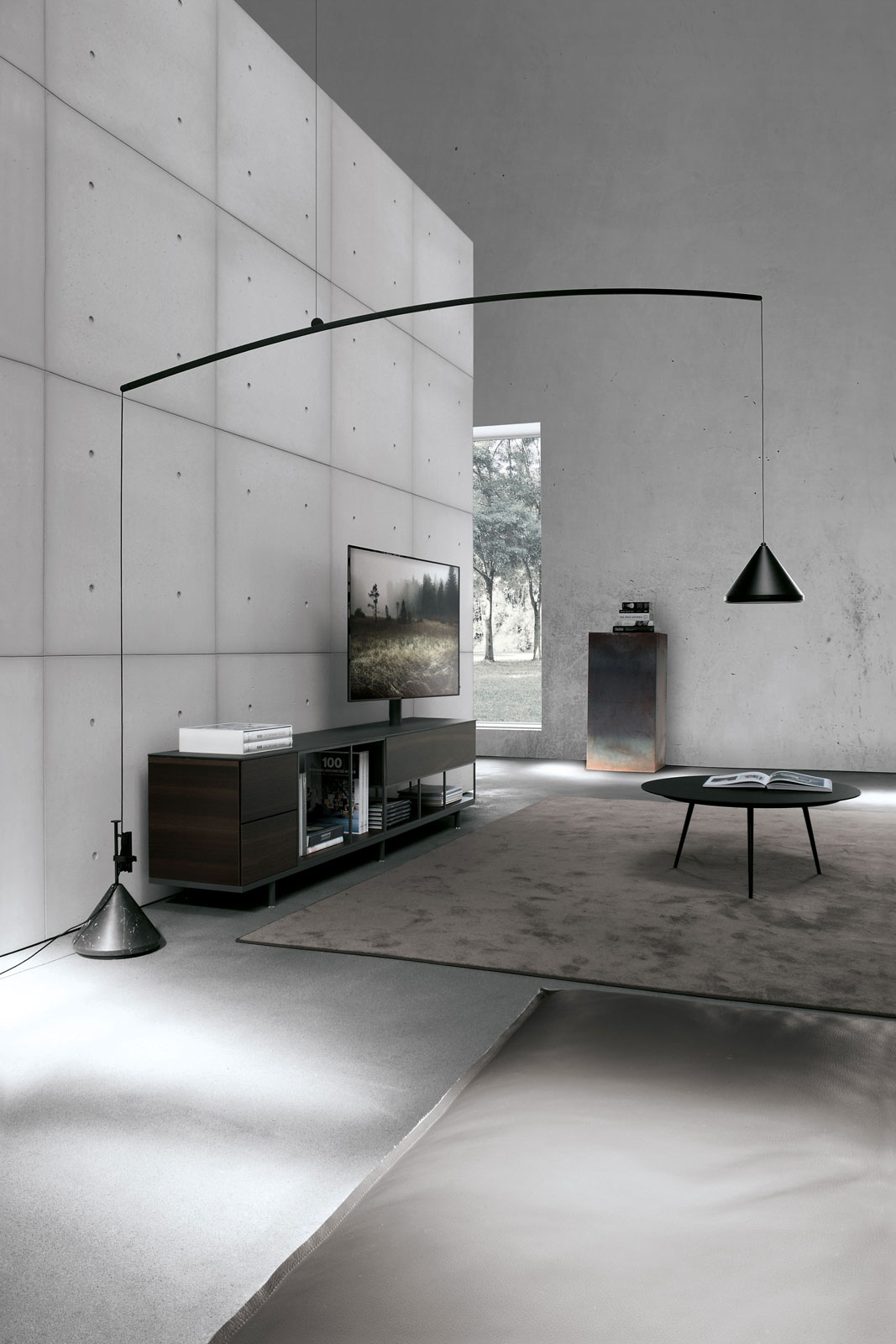 Contrappeso Wand- und Deckenleuchte von Extendo