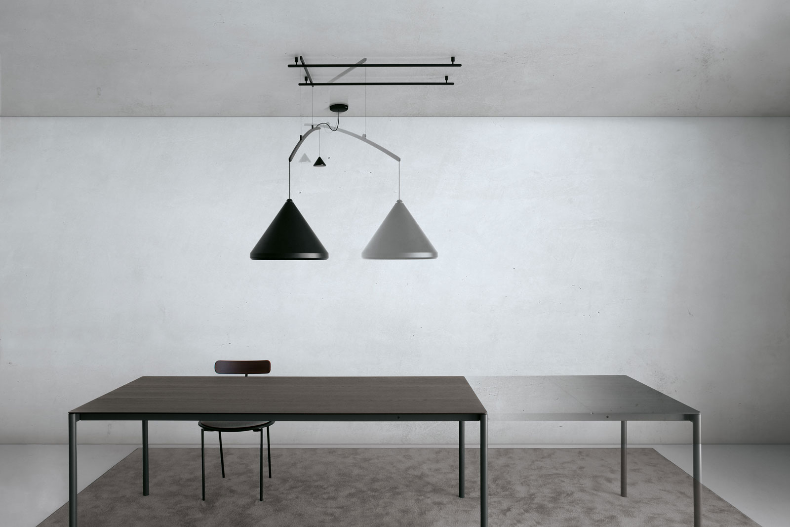 Contrappeso Wand- und Deckenleuchte von Extendo