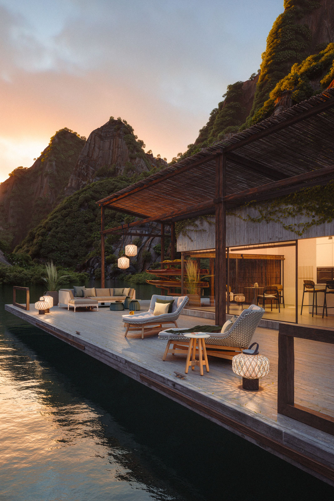 The Others H�ngende Laterne von Dedon