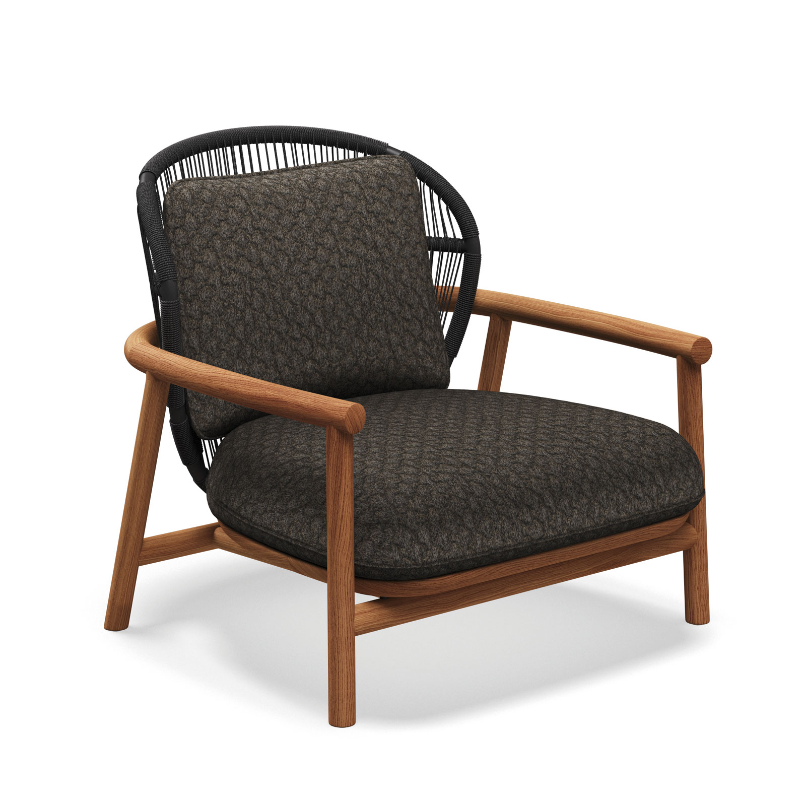 Fern Teak Low Back Lounge Chair von Gloster