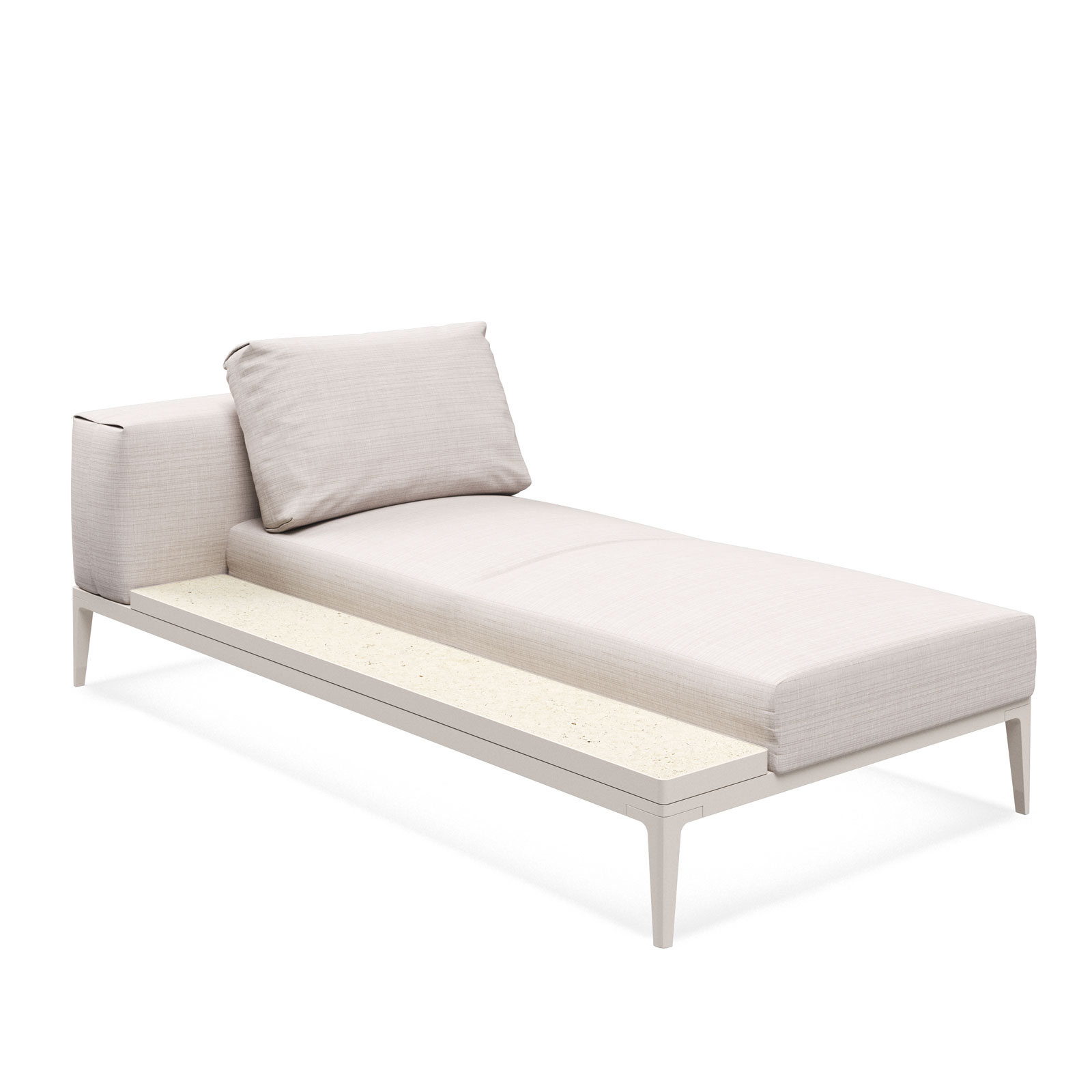 Grid Chaiselounge von Gloster