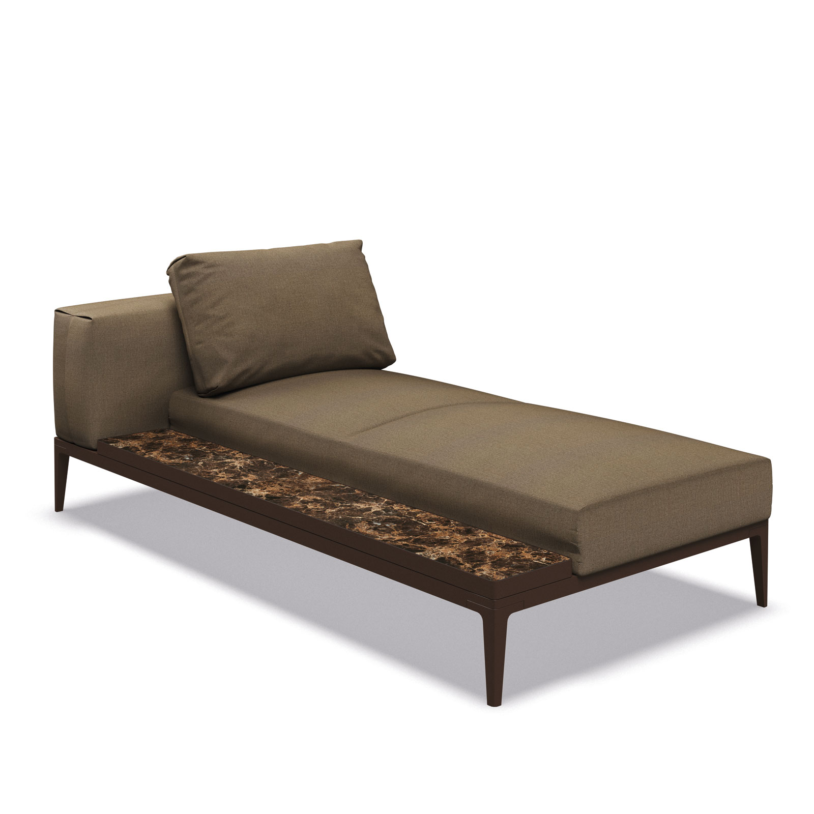 Grid Chaiselounge von Gloster