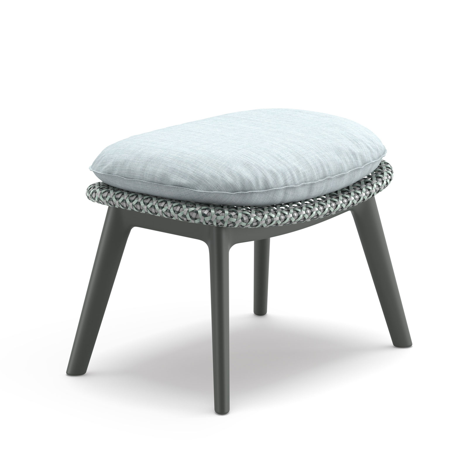 Mbrace Alu Hocker von Dedon