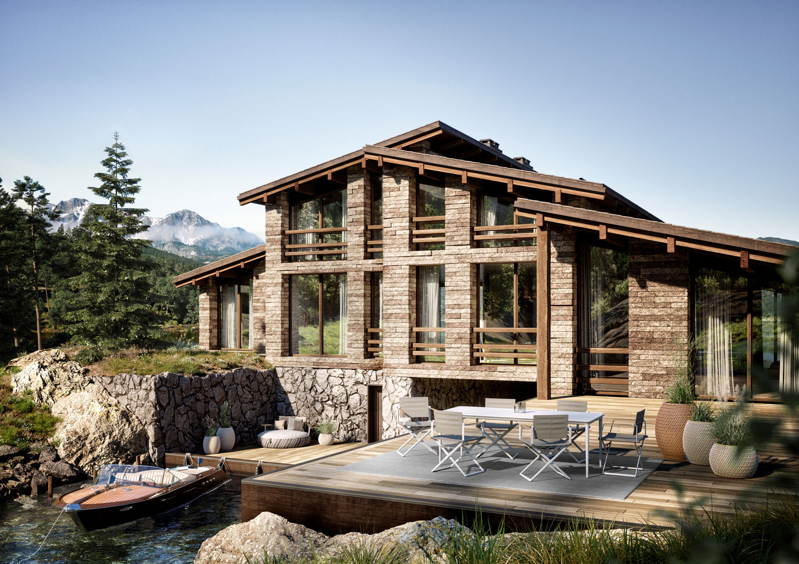 Seax Armlehnstuhl von Dedon