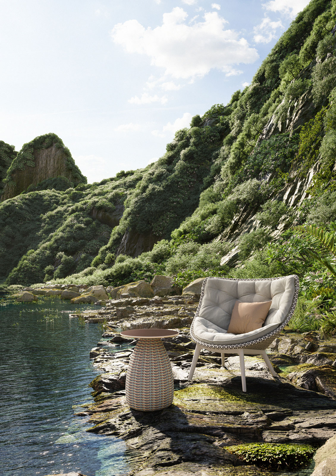 Mbrace Alu Sessel von Dedon