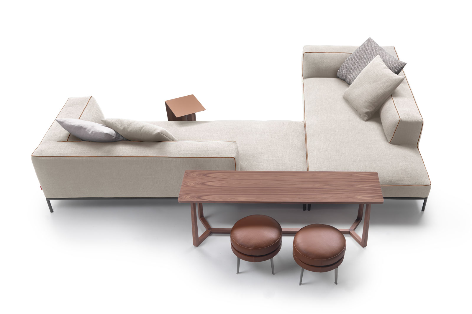Perry Up Sofa von Flexform