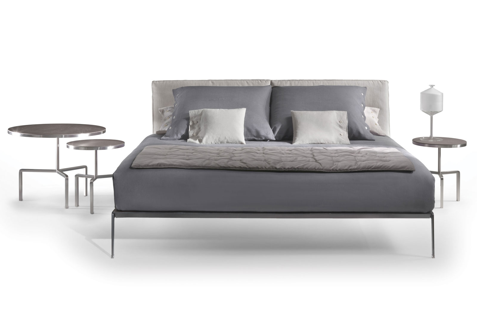 Lifesteel Bett von Flexform