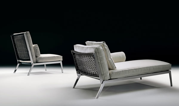 Happy Chaiselounge von Flexform