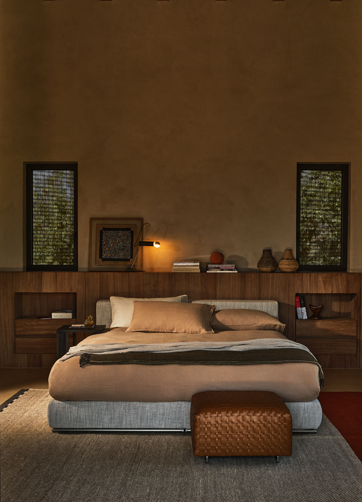 Groundpiece Bett von Flexform